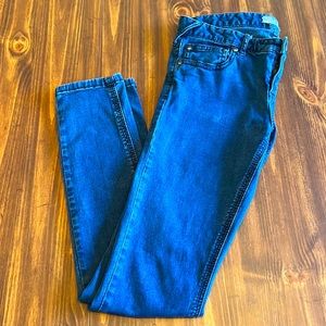 FREE PEOPLE - Size 8 Dark Denim Stretch Skinny Jeans!!!